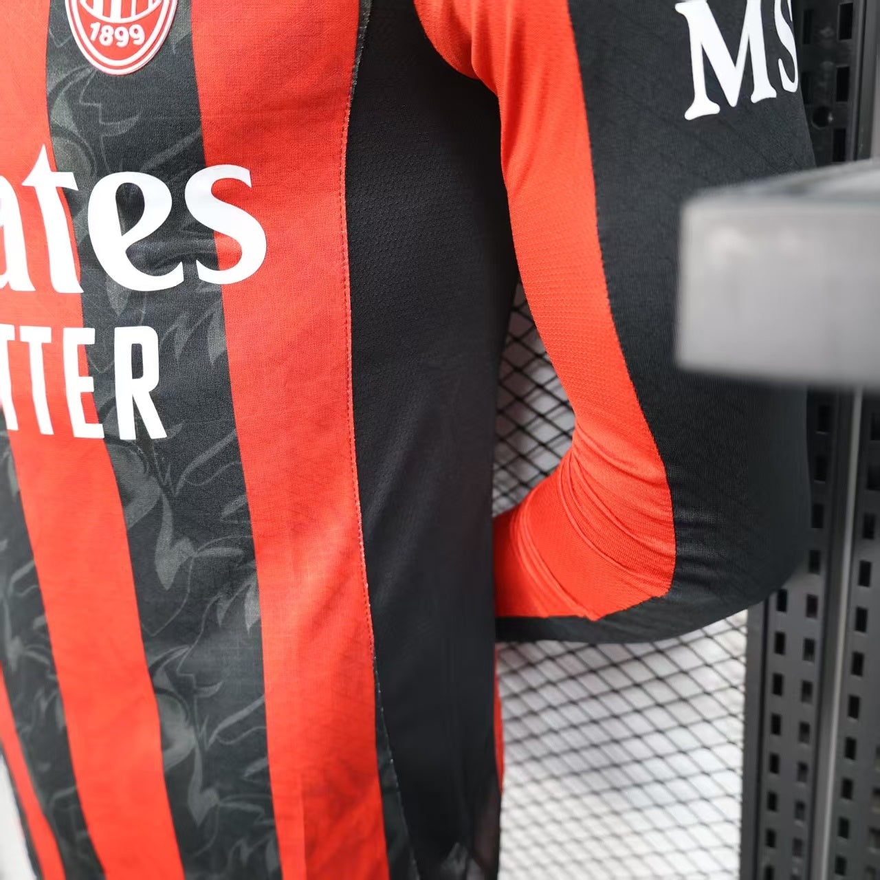 AC Milan 2025/26 Home Long Sleeve - Player Version