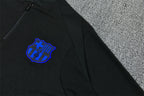 Barcelona 2025/26 Black Kobe ¼ Zip Training Set | Adult + Kids Sizes