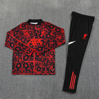 Liverpool FC 2025/26 Black/Red ¼  Zip Training Set | Adult + Kids Sizes