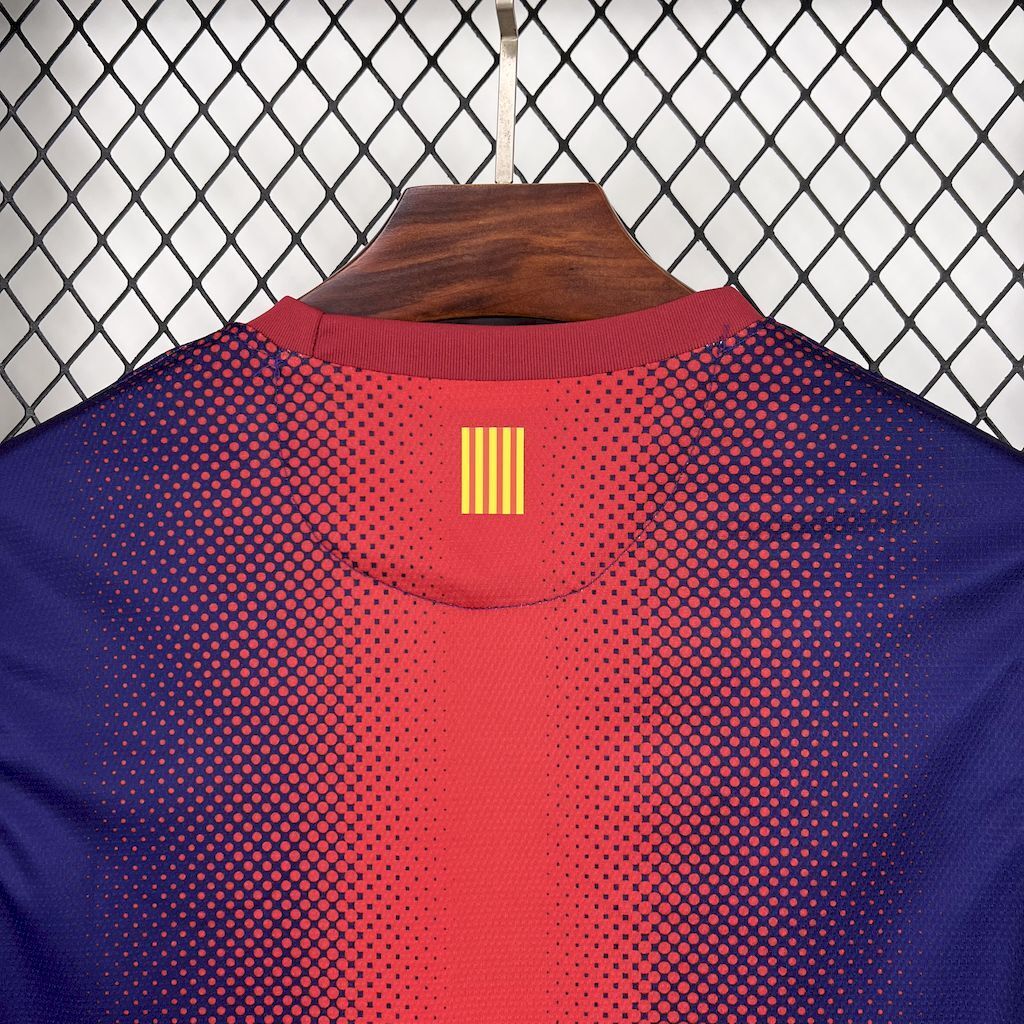 Barcelona 2012/13 Home Long Sleeve - Retro