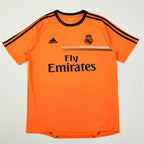 Real Madrid 2013/14 Orange Retro Training Top