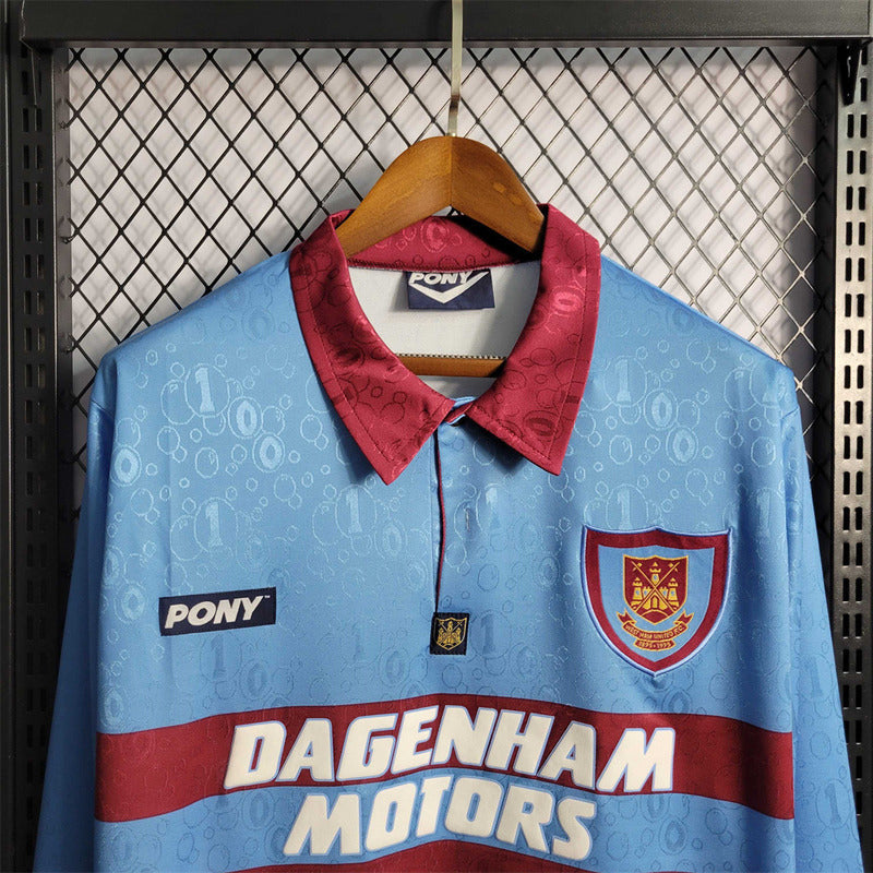 West Ham United 1995/97 Away Long Sleeve - Retro