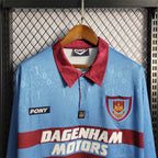 West Ham United 1995/97 Away Long Sleeve - Retro