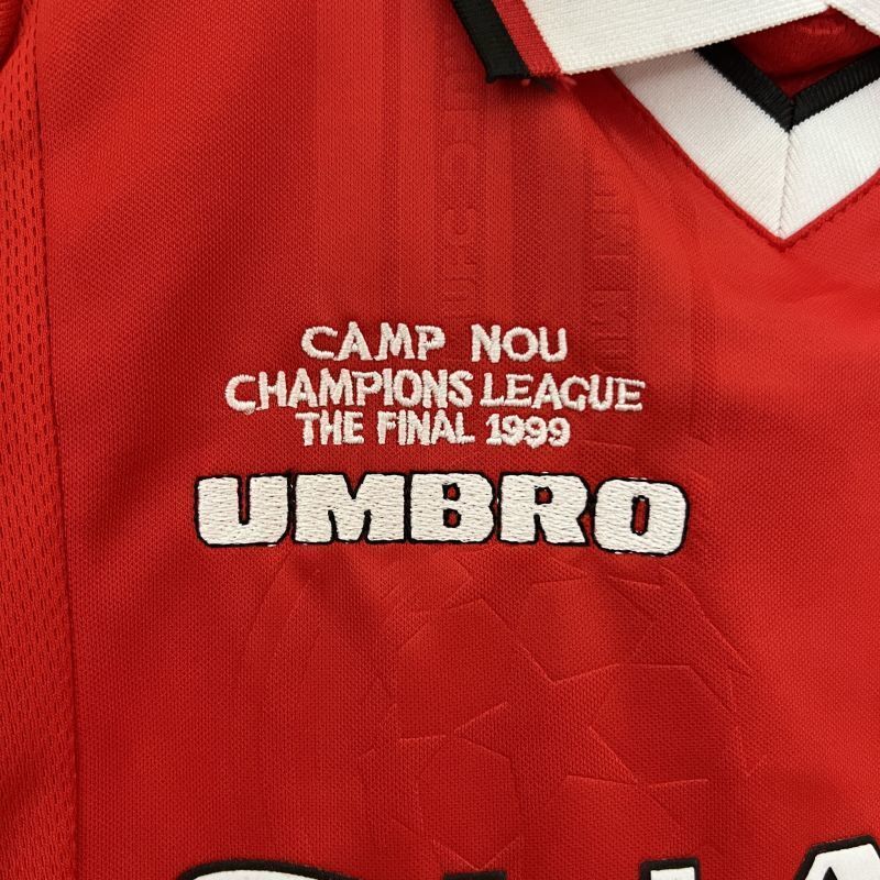 Manchester United 1999/00 Euro Home - Retro Kid Kit