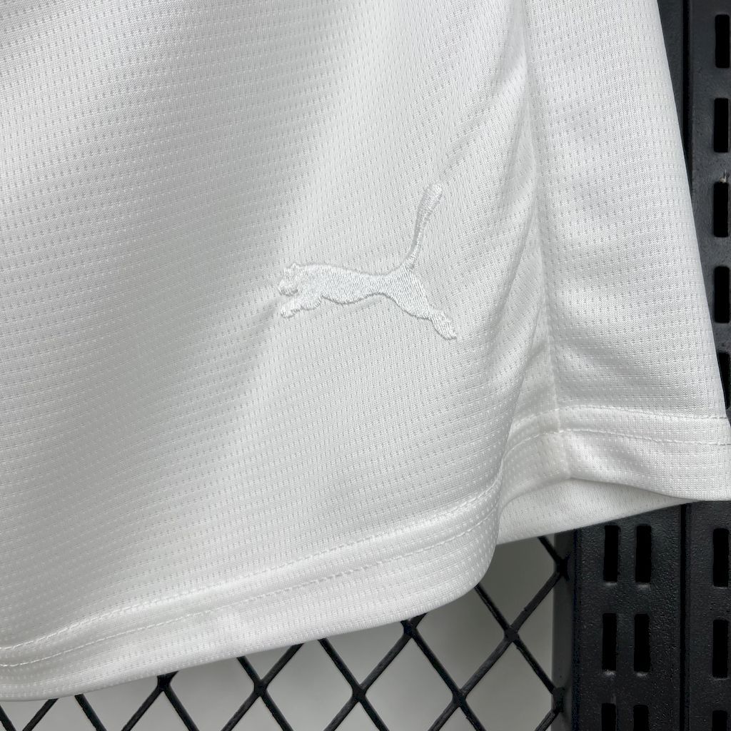 AC Milan 2024/25 125th Anniversary - White Fan Shorts