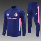 Feyenoord 2025/26 Purple ¼ Zip Training Set | Adult + Kids Sizes