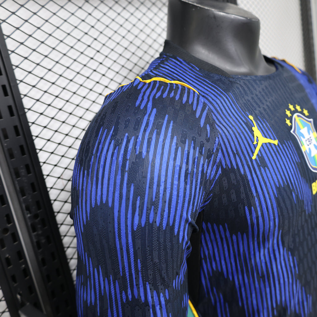 Brazil 2026 Away Long Sleeve - Player Version