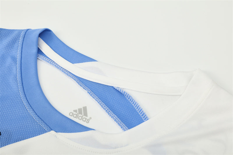 Real Madrid 2007/08 White Retro Training Top