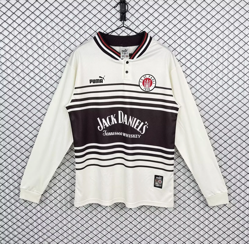 St. Pauli 1997/98 Home Long Sleeve - Retro