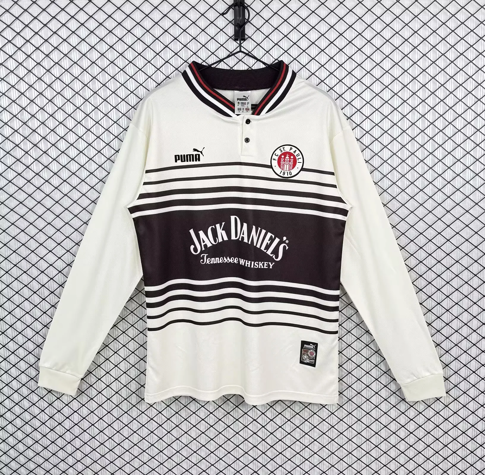 St. Pauli 1997/98 Home Long Sleeve - Retro