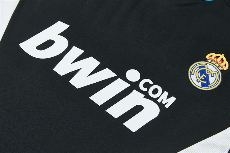 Real Madrid 2008/09 Black Retro Training Top