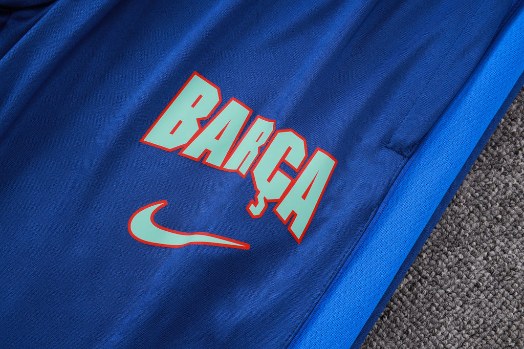 Barcelona 2026/27 Teal ¼  Zip Training Set | Adult + Kids Sizes