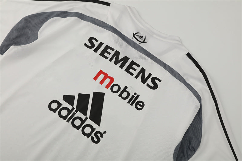 Real Madrid 2004/05 White Retro Training Top