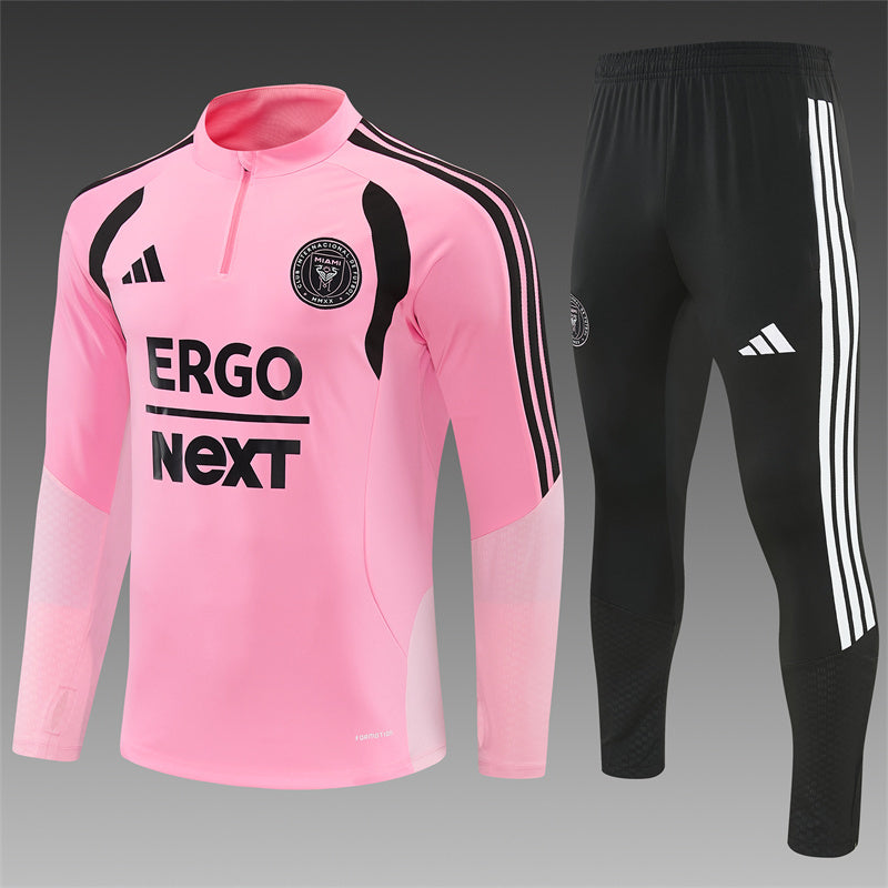 Inter Miami 2026/27 Pink ¼  Zip Training Set | Adult + Kids Sizes
