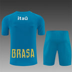 Brazil 2026/27 Teal Training Set (Adult + Kids Sizes)