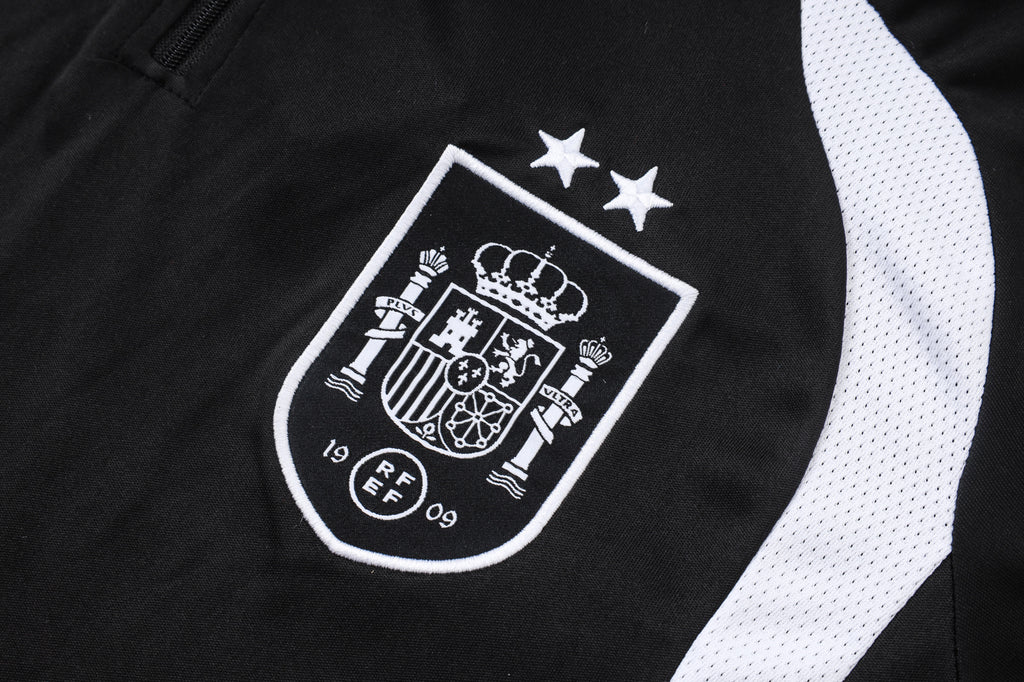 Spain 2026/27 Black ¼  Zip Training Set | Adult + Kids Sizes
