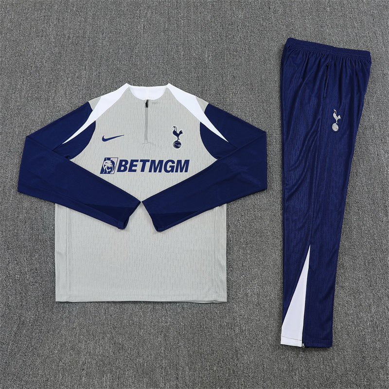 Tottenham Hotspur 2025/26 Grey ¼ Zip Training Set | Adult + Kids Sizes
