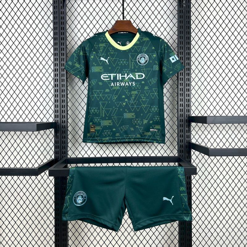 Manchester City 2025/26 Fourth - Kid Kit