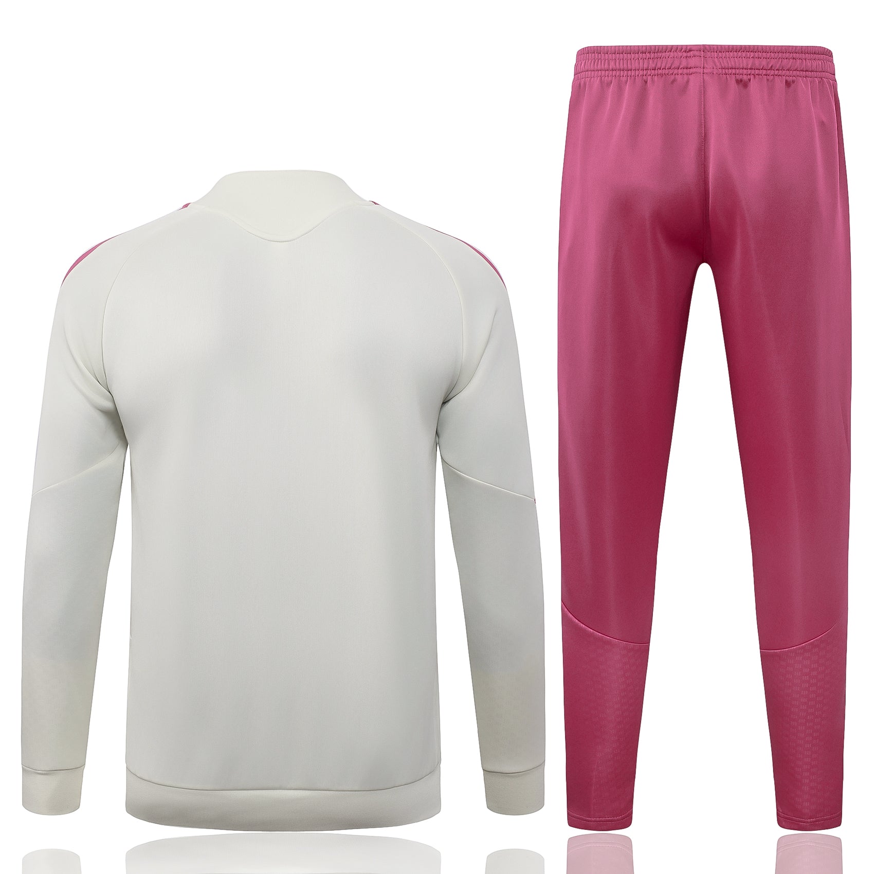 Real Madrid 2026/27 White/Pink Tracksuit  | Adult + Kids Sizes
