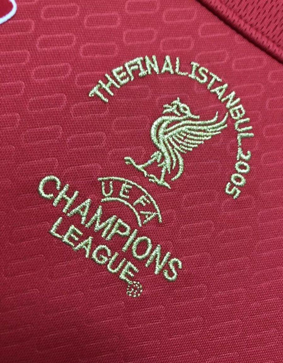 Liverpool FC 2005 CL Final Istanbul Home Long Sleeve - Retro