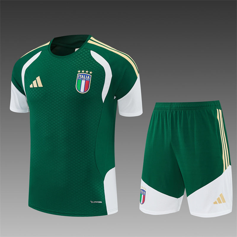 Italy 2026/27 Dark Green Training Set (Adult + Kids Sizes)