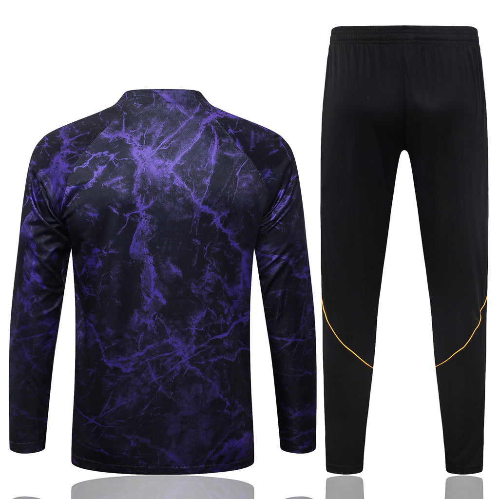 Barcelona 2026/27 Dark Purple Kobe ¼  Zip Training Set | Adult + Kids Sizes