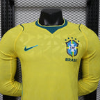 Brazil 2026 Home Long Sleeve - Player Version