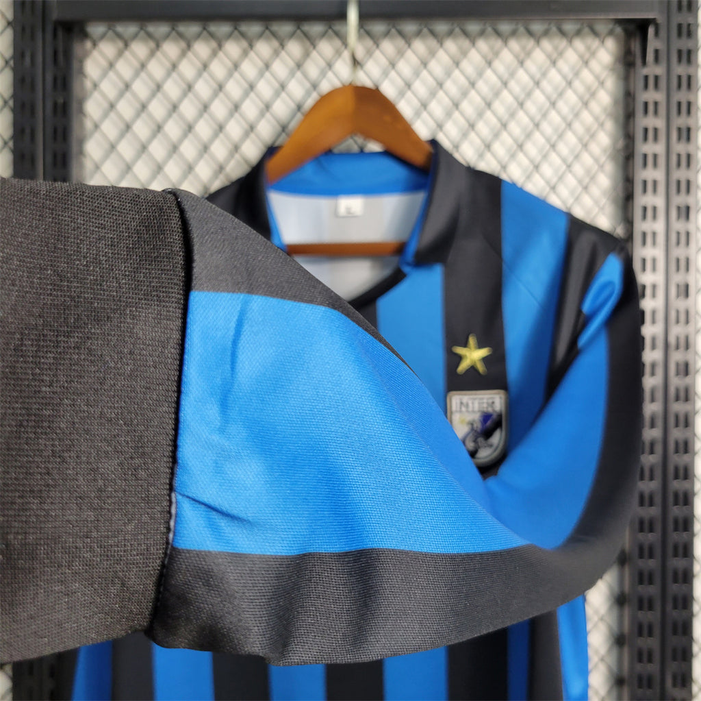 Inter Milan 1988/89 Home Long Sleeve - Retro