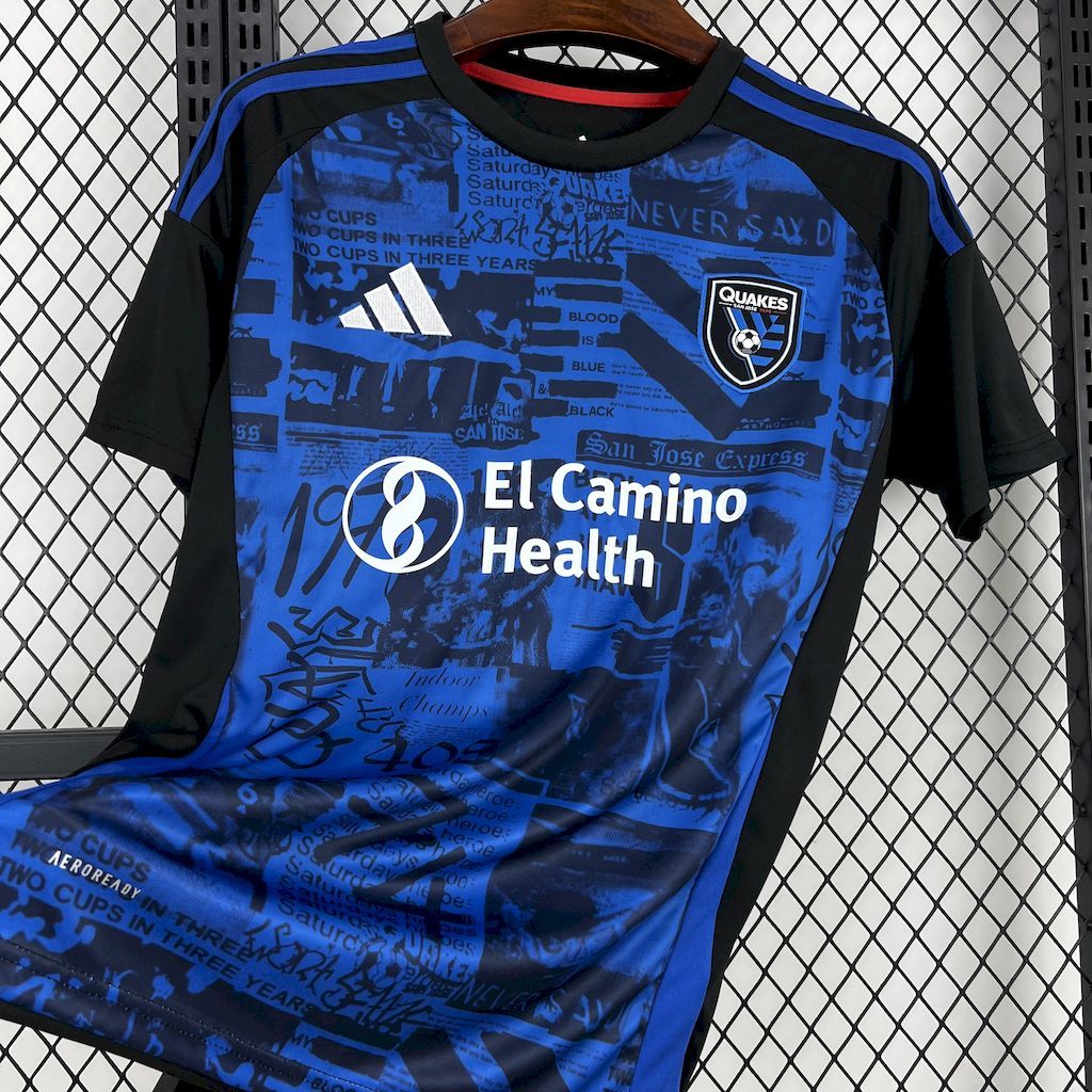 San Jose Earthquakes 2025/26 Home - Fan Version
