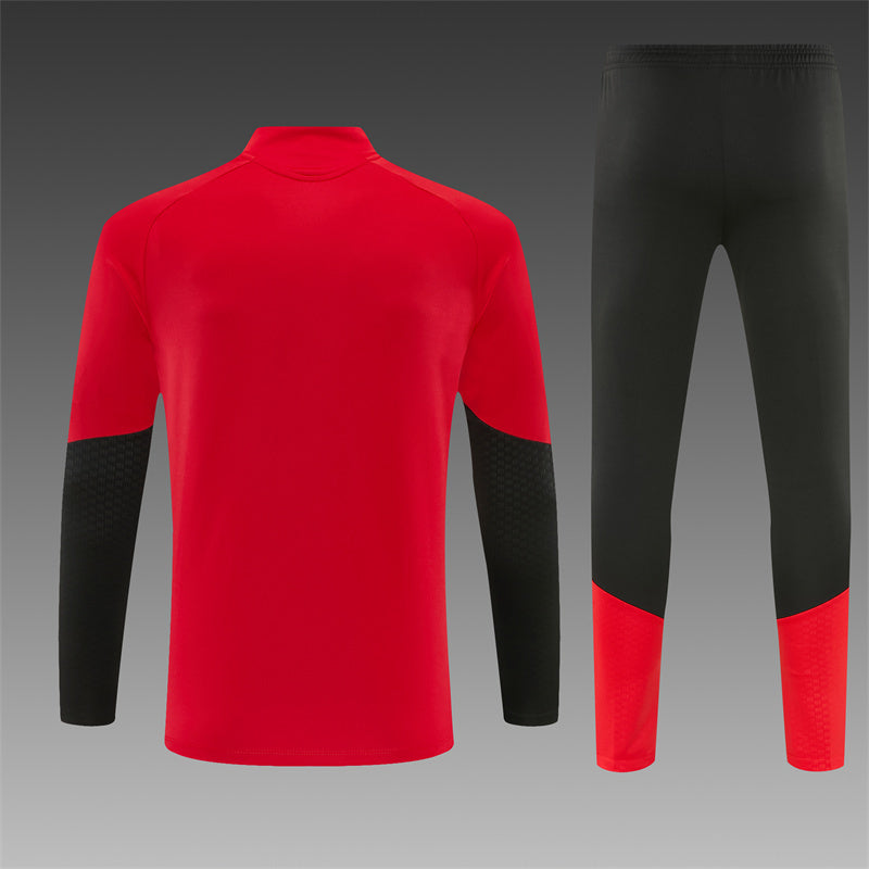 Germany 2026/27 Red ¼  Zip Training Set | Adult + Kids Sizes