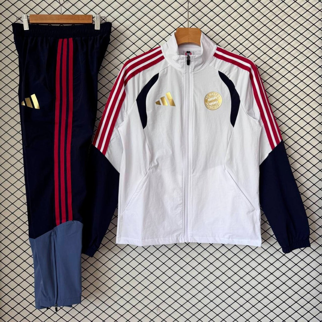 Bayern Munich 2026/27 White Top Tracksuit