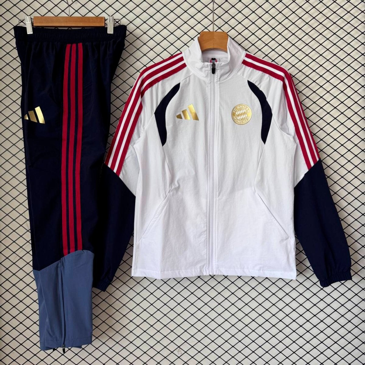 Bayern Munich 2026/27 White Top Tracksuit