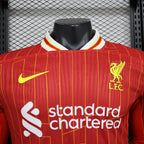 Liverpool FC 2024/25 Home Long Sleeve - Player Version
