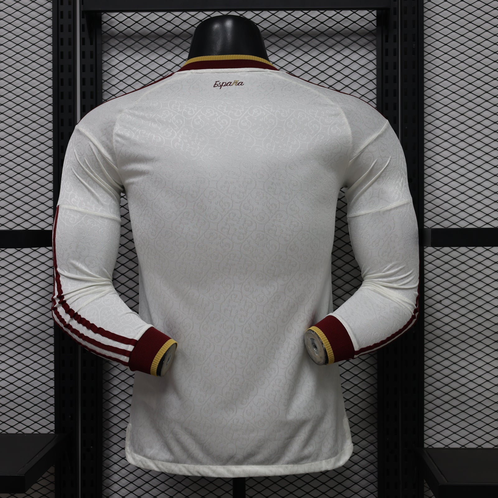 Spain 2026 Away ** 2 Stars + FIFA Champ. Badge Long Sleeve - Player Version