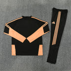 Arsenal 2026/27 Black Orange ¼  Zip Training Set | Adult + Kids Sizes
