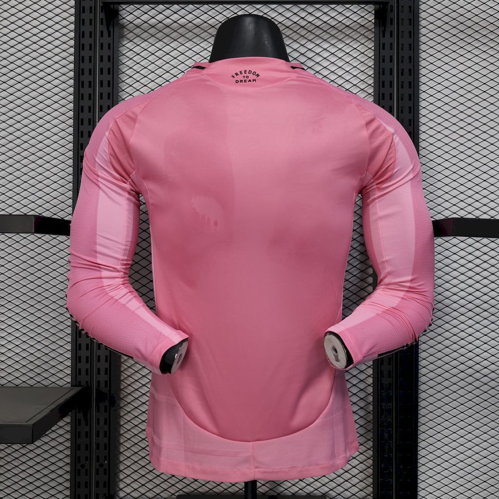 Inter Miami 2025/26 Home Long Sleeve - Player Version