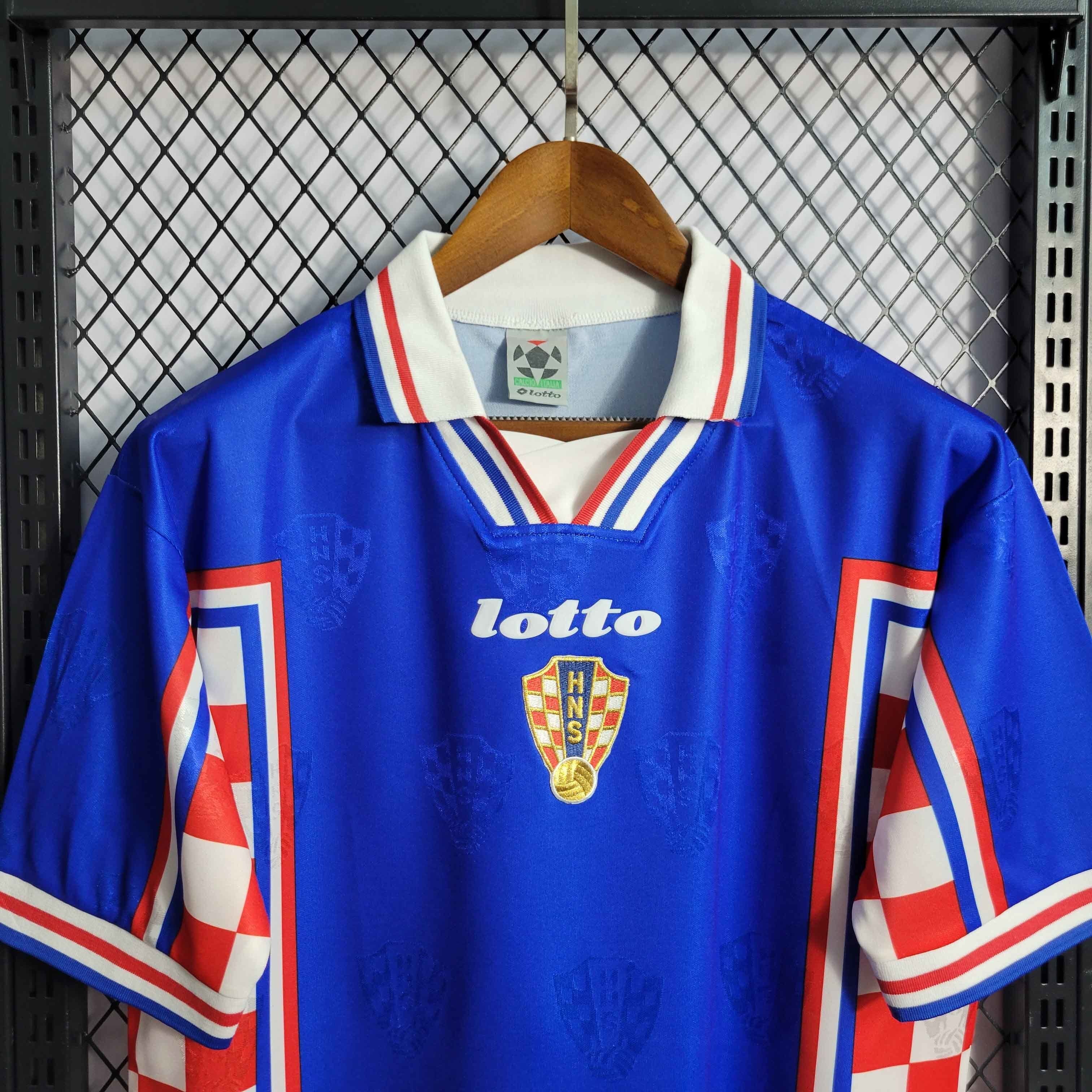 Croatia 1998 Away - Retro