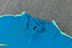 Brazil 2026/27 Blue ¼  Zip Training Set | Adult + Kids Sizes