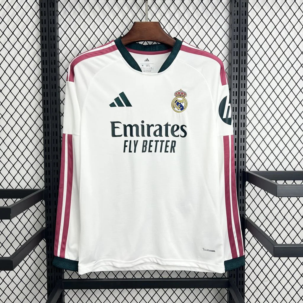 Real Madrid 2026/27 Home Long Sleeve - Fan Version