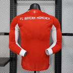 Bayern Munich 2025/26 Home Long Sleeve - Player Version