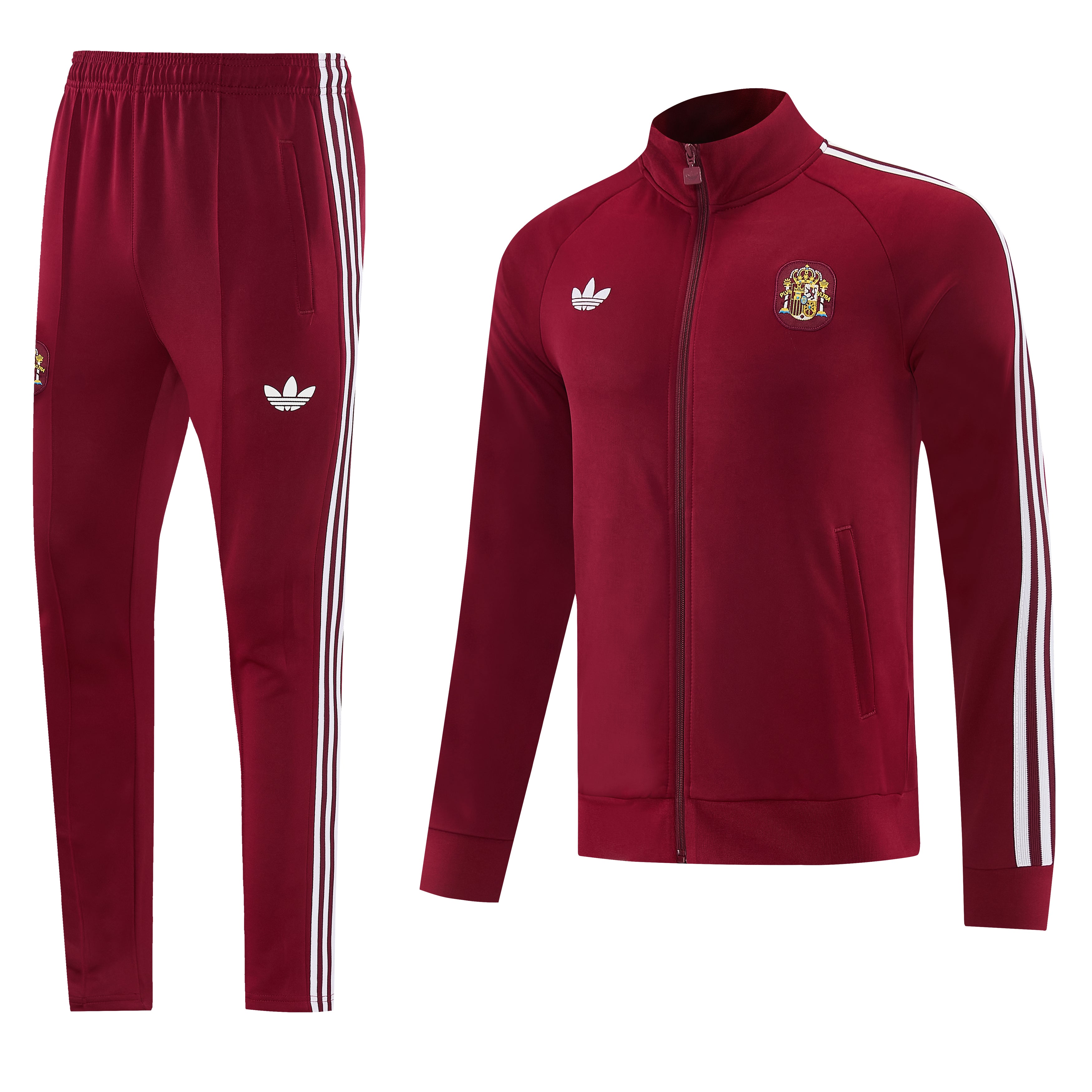 Spain 2026 Dark Red Tracksuit