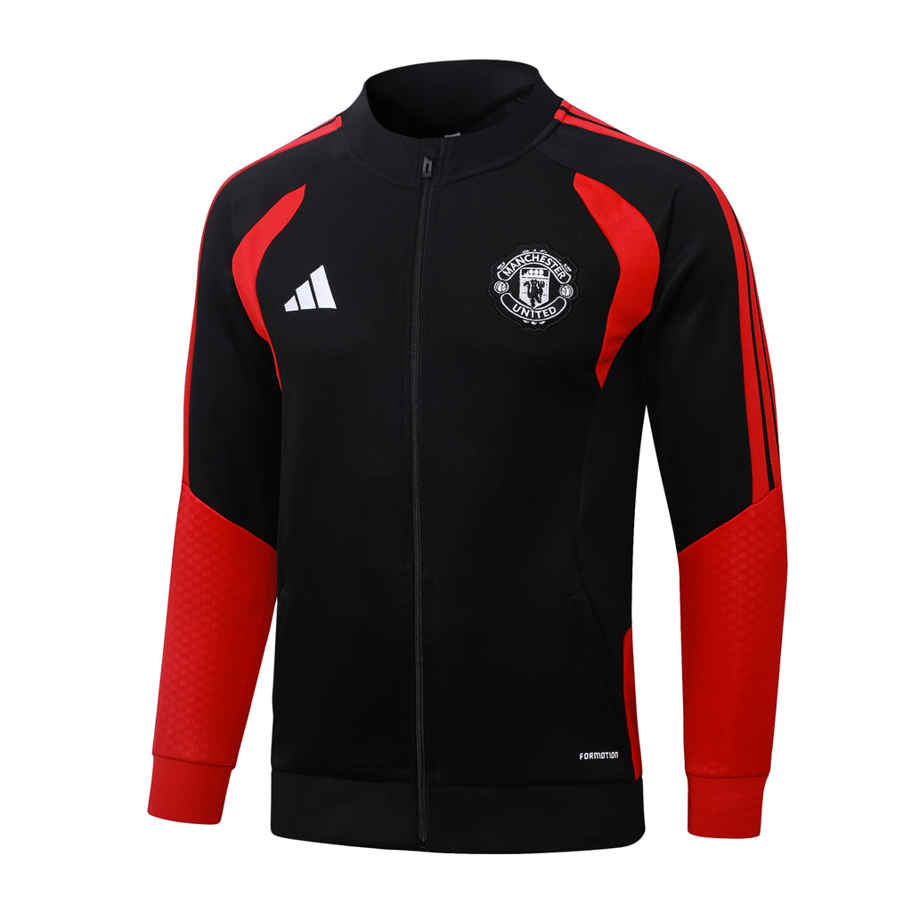 Manchester United 2026/27 Black Tracksuit  | Adult + Kids Sizes