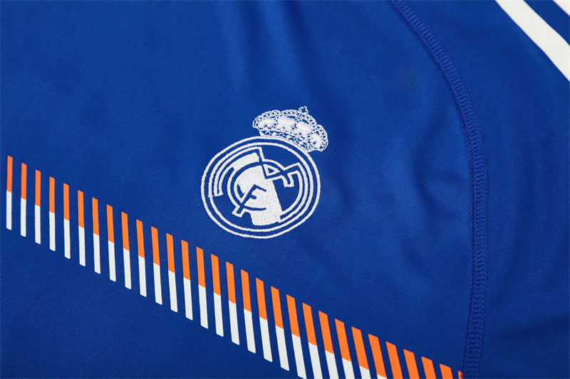 Real Madrid 2013/14 Blue Retro Training Top