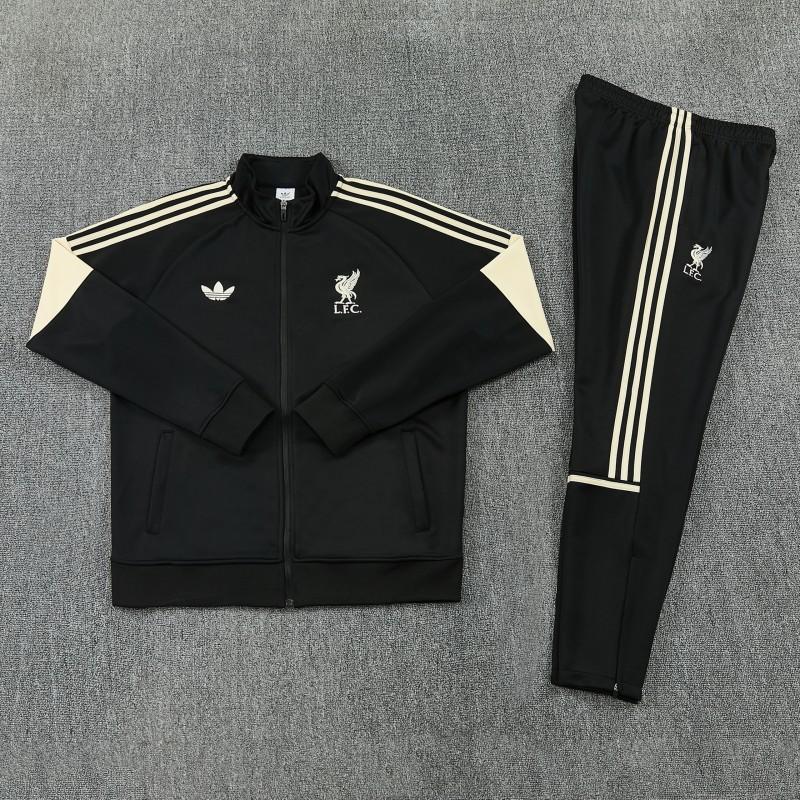 Liverpool FC 2026/27 Black/Cream Tracksuit