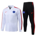 Paris Saint-Germain 2026/27 White/Black Tracksuit  | Adult + Kids Sizes