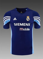 Real Madrid 2003/04 Navy Retro Training Top