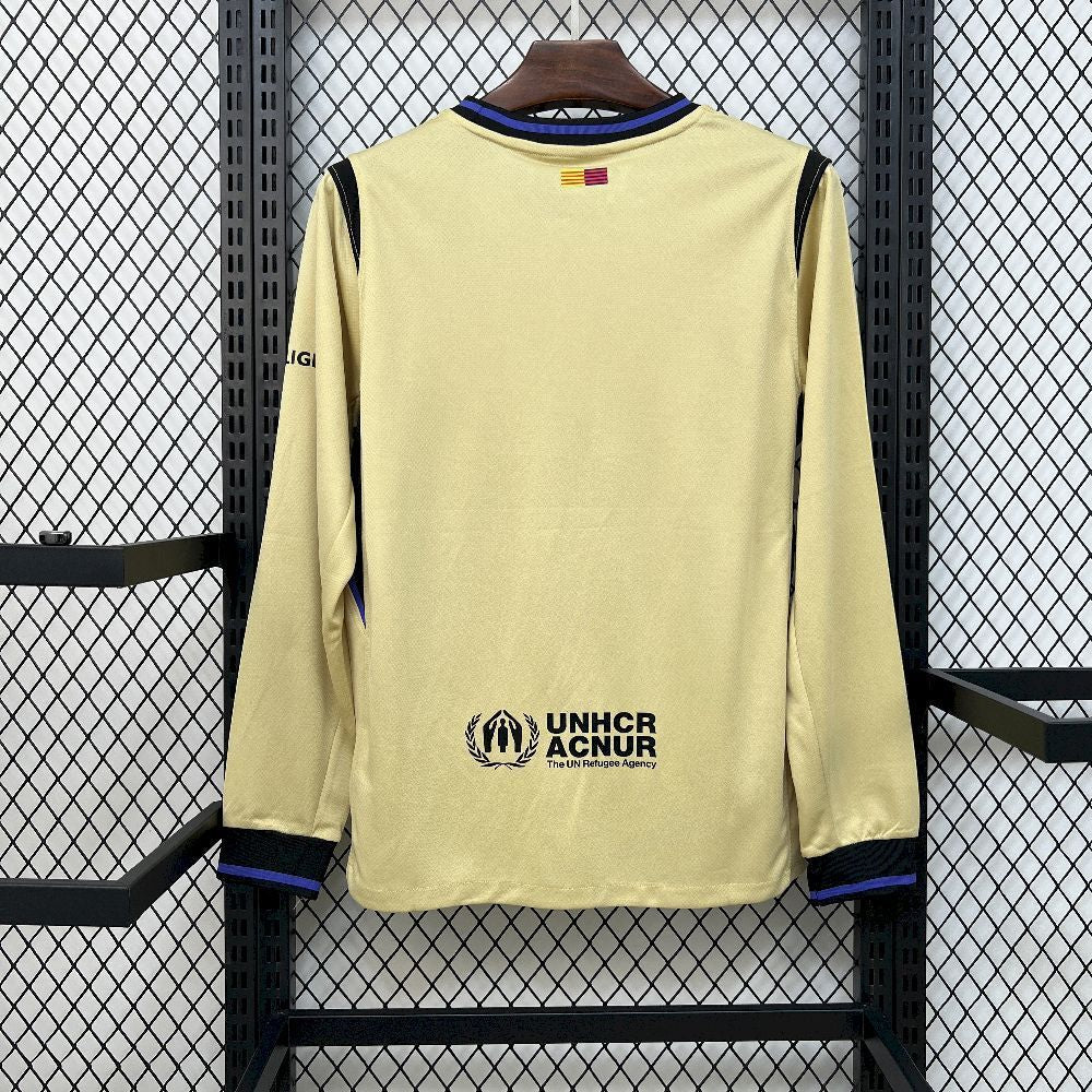 Barcelona 2025/26 Away Long Sleeve - Fan Version