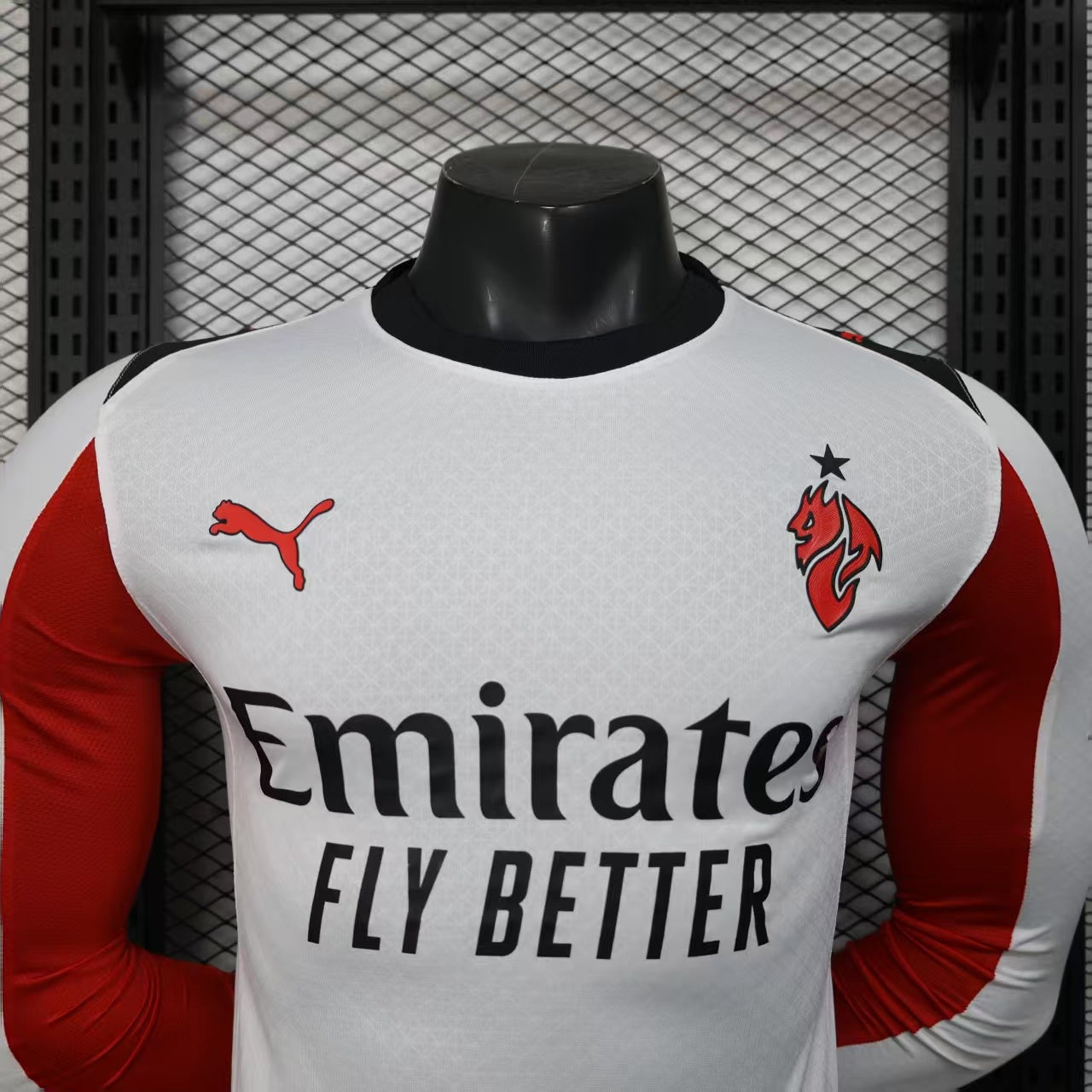 AC Milan 2025/26 Away Long Sleeve - Player Version