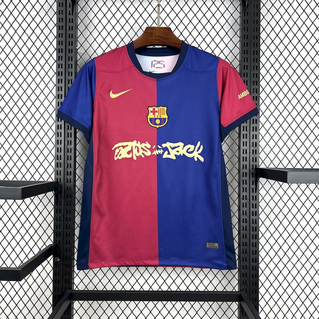 Barcelona 2024/25 Travis Scott Home - Fan Version