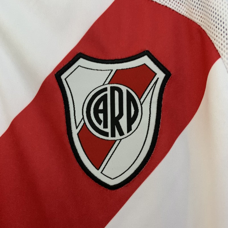 River Plate 2006/07 Home Long Sleeve - Retro